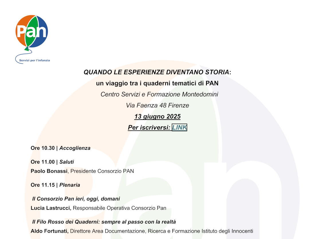 Quando le esperienze diventano storia - Seminario, 13/06/2025